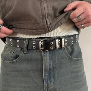 Vintage black single stitch american
